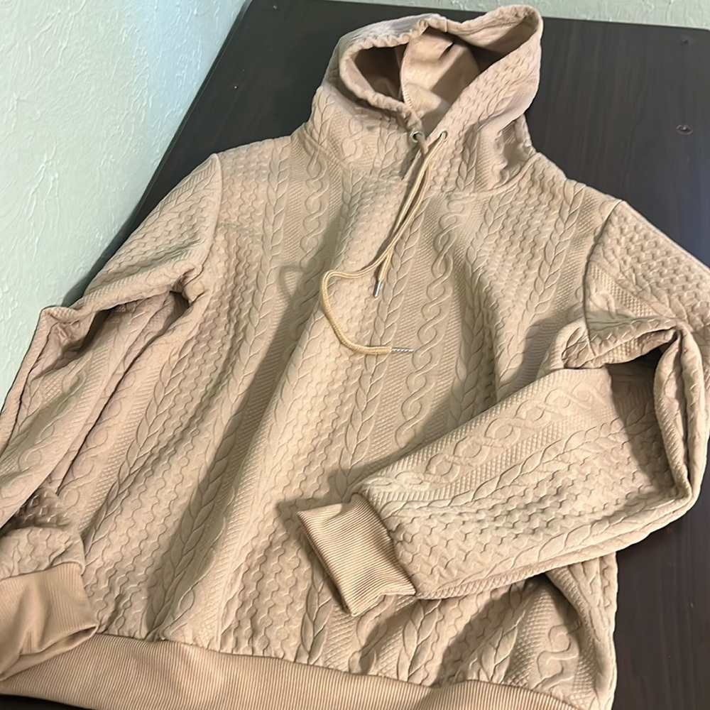 Small quilted hoodie size small